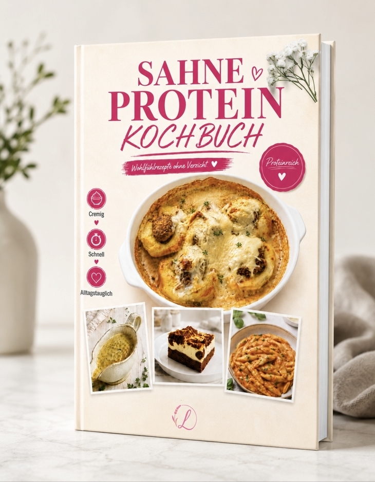 VORBESTELLUNG Sahne Protein Kochbuch